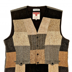 Upcycled Harris Tweed Patchwork Waistcoat (HTMWP5XL4)