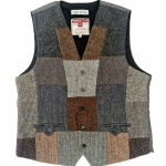 Upcycled Harris Tweed Patchwork Waistcoat (HTMWPL2)