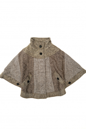 Upcycled Harris Tweed Cape (HTWCXS3)