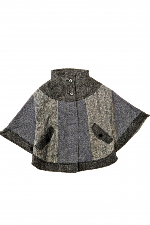 Upcycled Harris Tweed Cape (HTWCXS4)