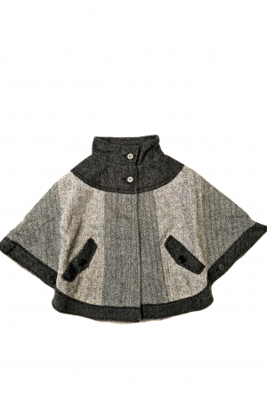 Upcycled Harris Tweed Cape (HTWCXS5)