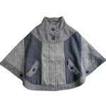 Upcycled Harris Tweed Cape (HTWC2XS2)