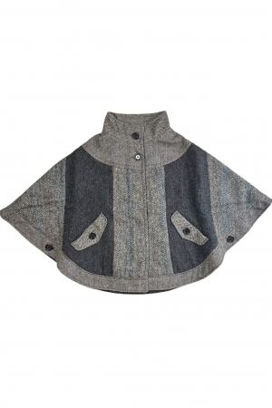 Upcycled Harris Tweed Cape (HTWCXS1)