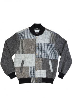 Upcycled Harris Tweed Bomber Jacket (HTMJBM1)