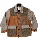 Upcycled Harris Tweed Patch Pocket Jacket (HTMJPP3XL1)