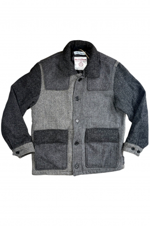 Upcycled Harris Tweed Patch Pocket Jacket (HTMJPPM2)