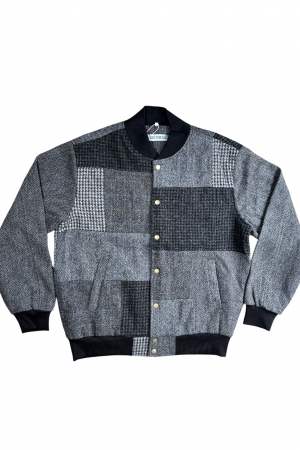 Upcycled Harris Tweed Bomber Jacket (HTMJB3XL1)