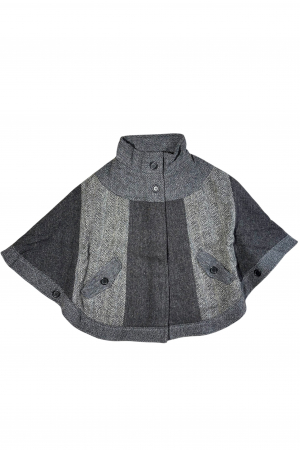 Upcycled Harris Tweed Cape (HTWCM1)