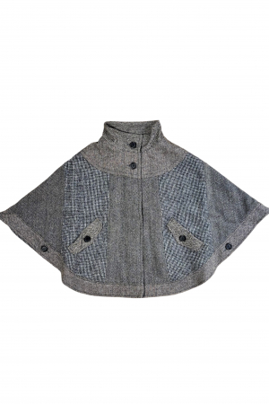 Upcycled Harris Tweed Cape (HTWCS1)