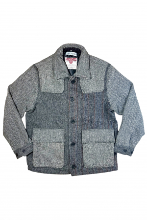Upcycled Harris Tweed Patch Pocket Jacket (HTMJPPL2)