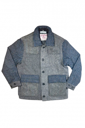 Upcycled Harris Tweed Patch Pocket Jacket (HTMJPPL3)