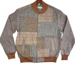 Upcycled Harris Tweed Bomber Jacket (HTMJBL1)