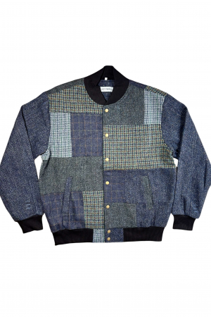 Upcycled Harris Tweed Bomber Jacket (HTMJB3XL3)