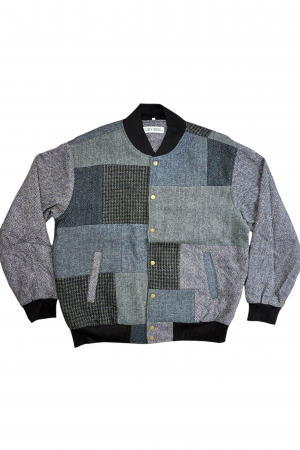 Upcycled Harris Tweed Bomber Jacket (HTMJB5XL1)