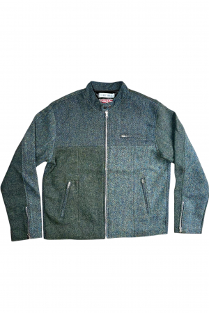 Upcycled Harris Tweed Rider Jacket (HTMJR2XL1)