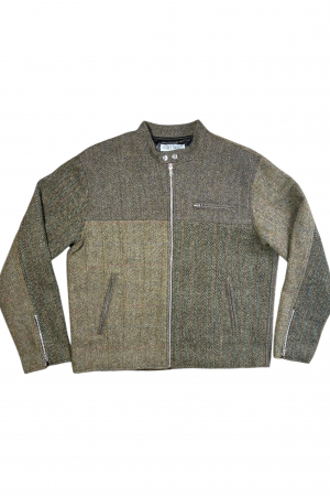 Upcycled Harris Tweed Rider Jacket (HTMJR3XL2)