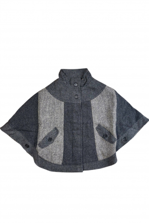 Upcycled Harris Tweed Cape (HTWCS3)