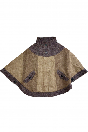 Upcycled Harris Tweed Cape (HTWCS4)